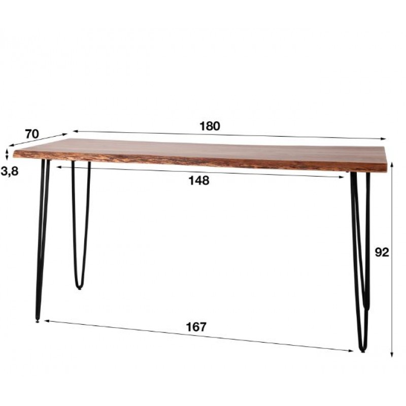 ZI Kenji Bar Table Black